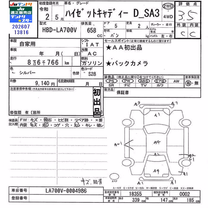 DAIHATSU HIJET CADDIE