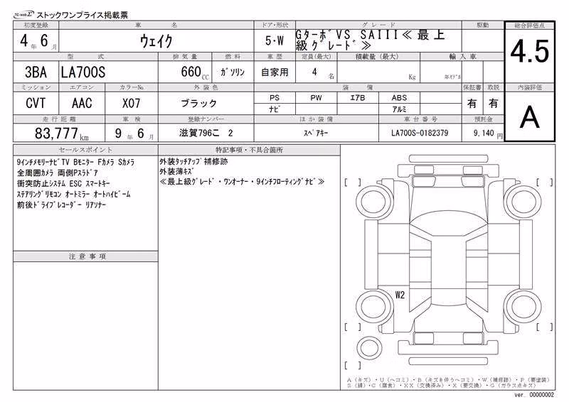 DAIHATSU WAKE