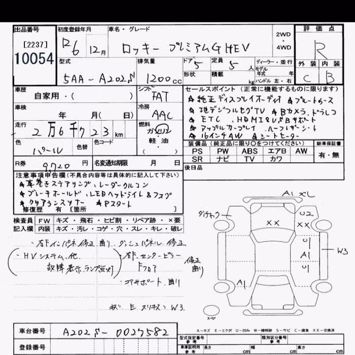 DAIHATSU ROCKY