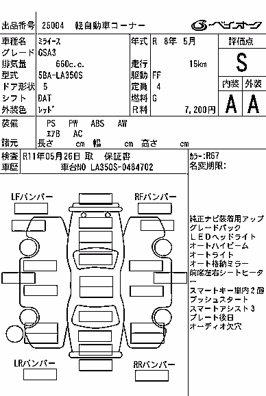 DAIHATSU MIRA E:S