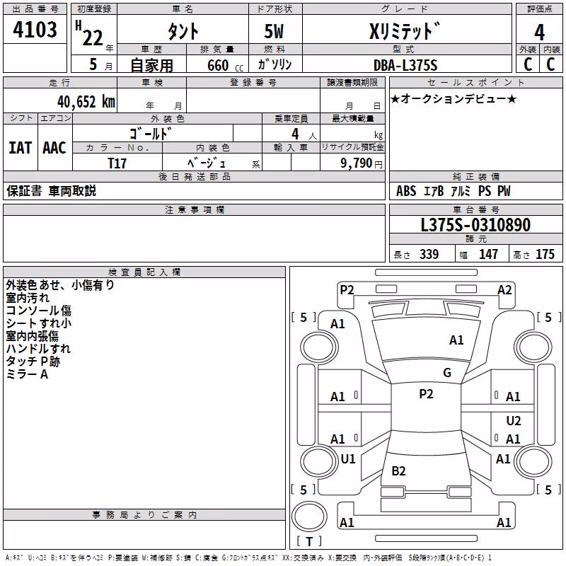 DAIHATSU TANTO