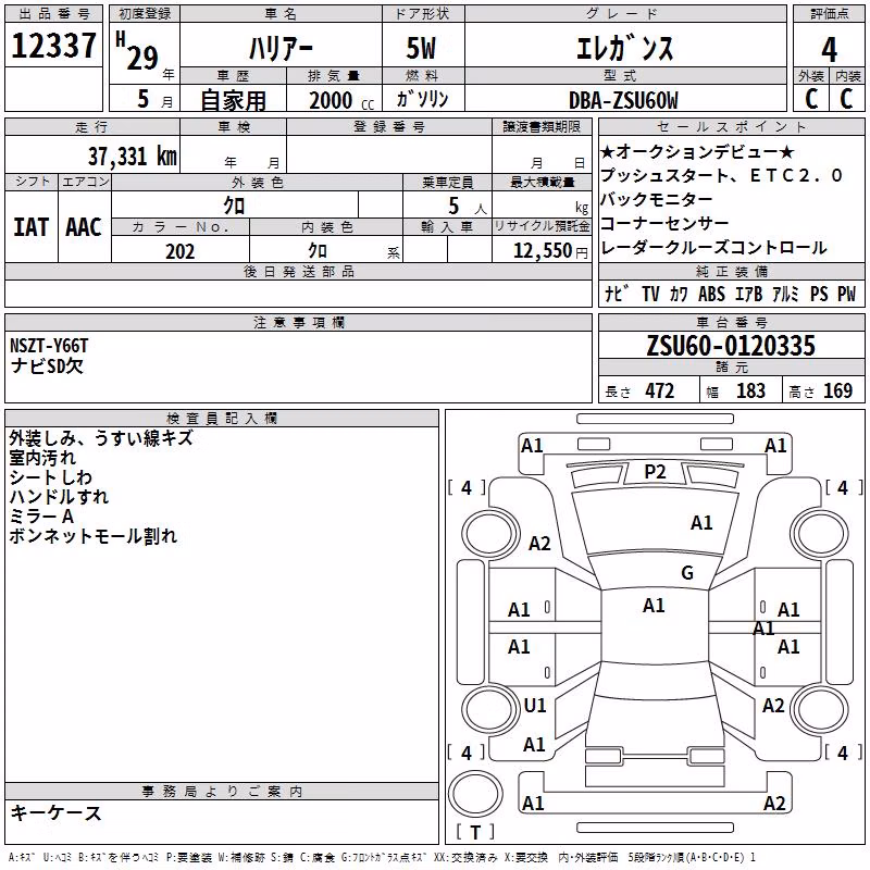 TOYOTA HARRIER