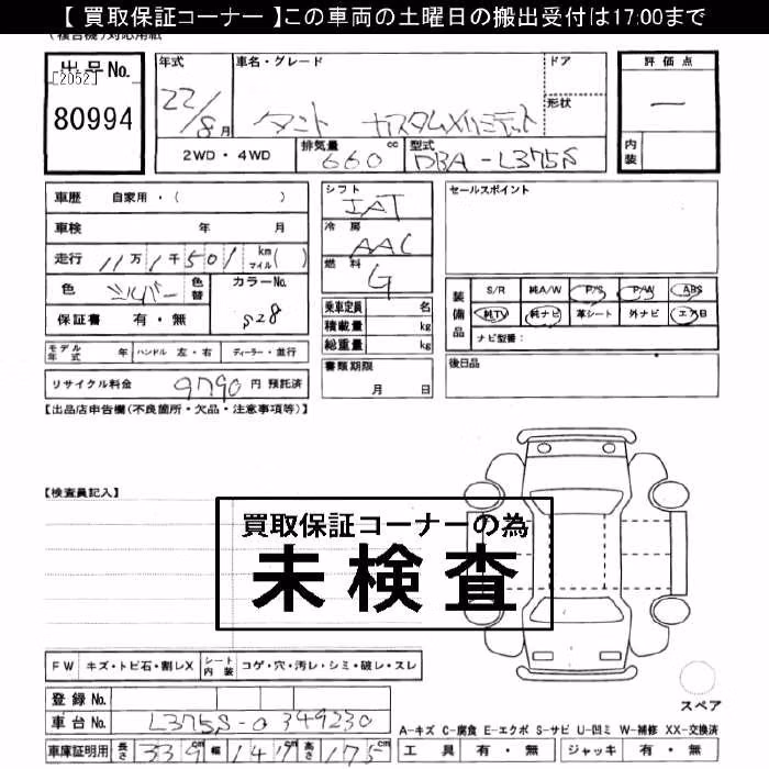 DAIHATSU TANTO