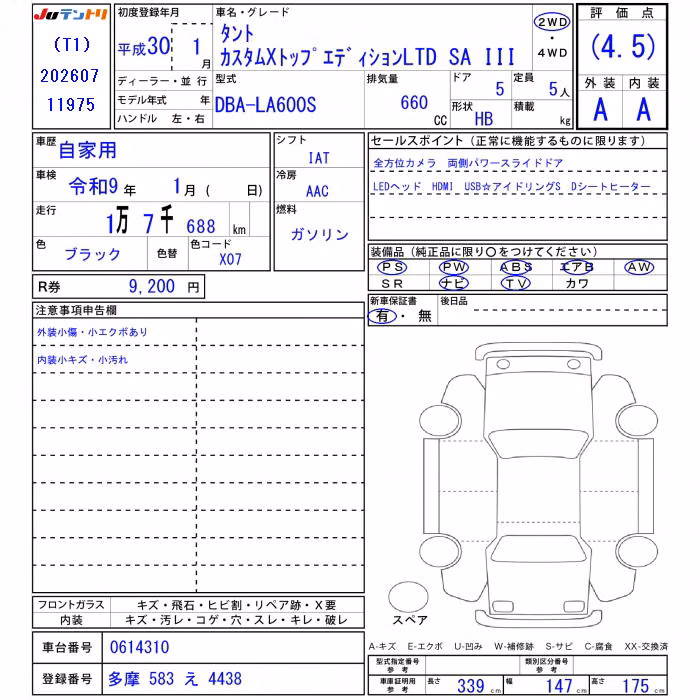 DAIHATSU TANTO