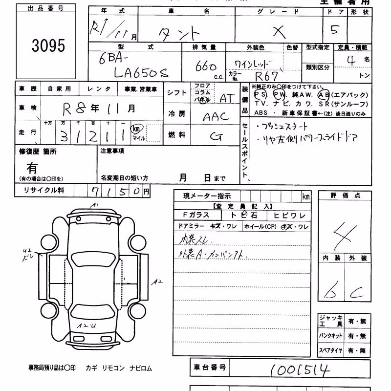 DAIHATSU TANTO