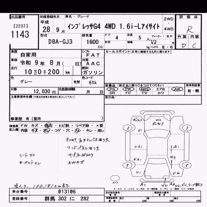 SUBARU IMPREZA