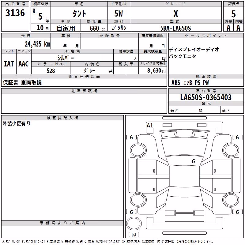 DAIHATSU TANTO