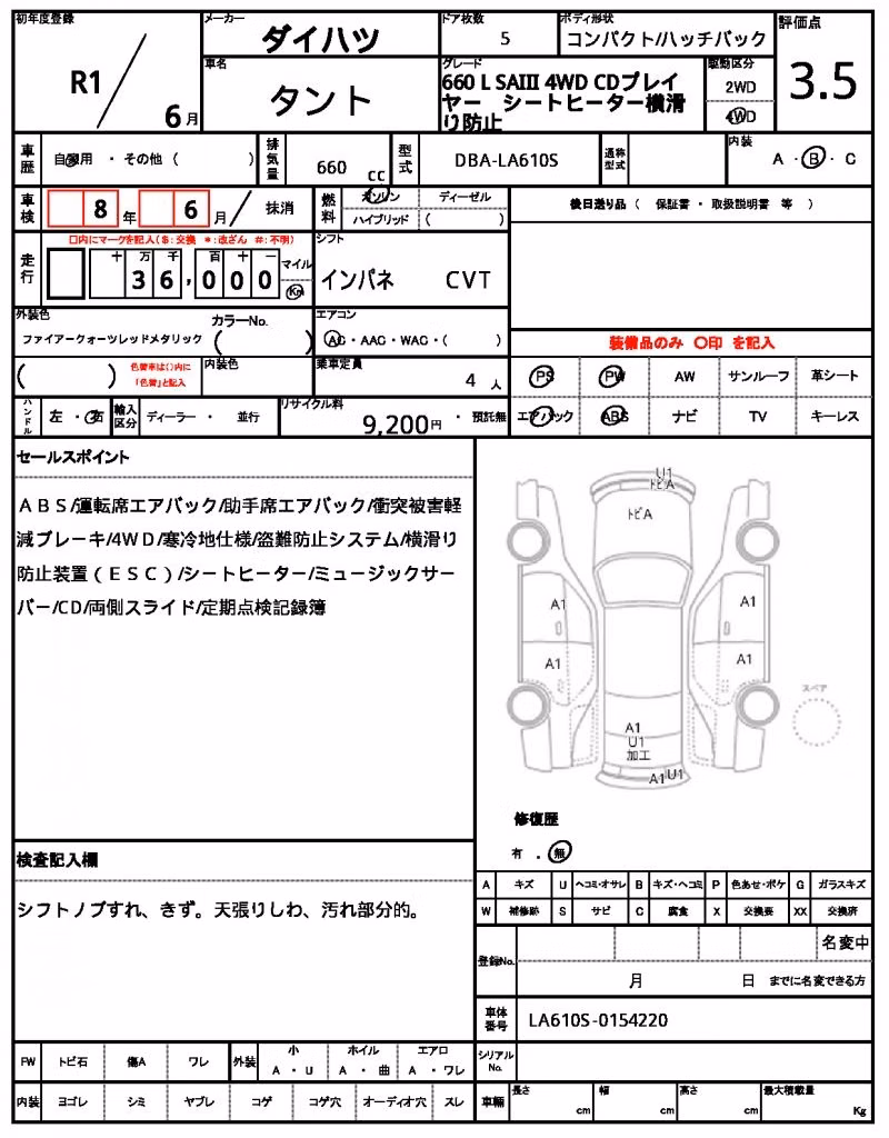 DAIHATSU TANTO