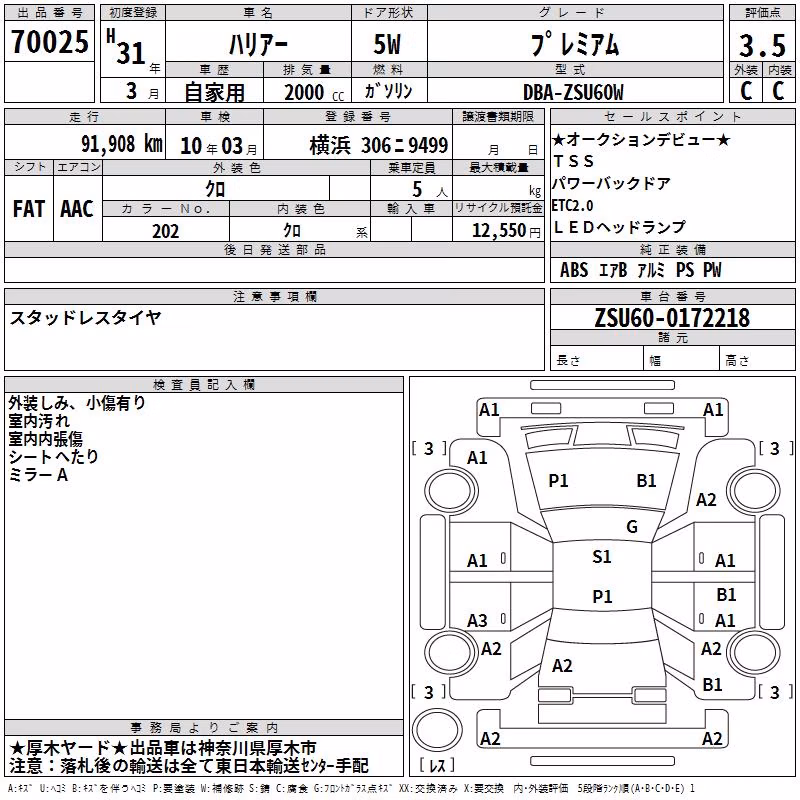 TOYOTA HARRIER