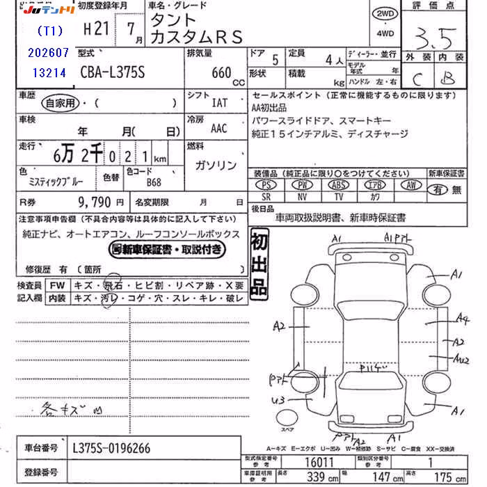 DAIHATSU TANTO