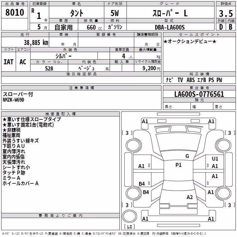 DAIHATSU TANTO