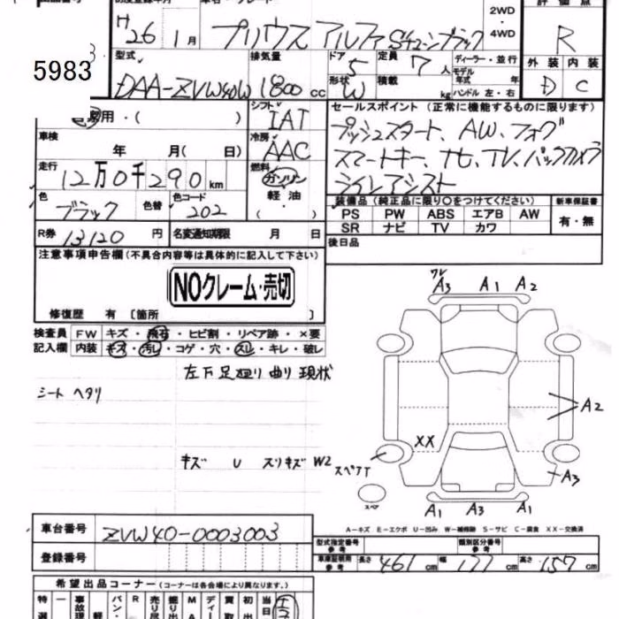 TOYOTA PRIUS ALPHA