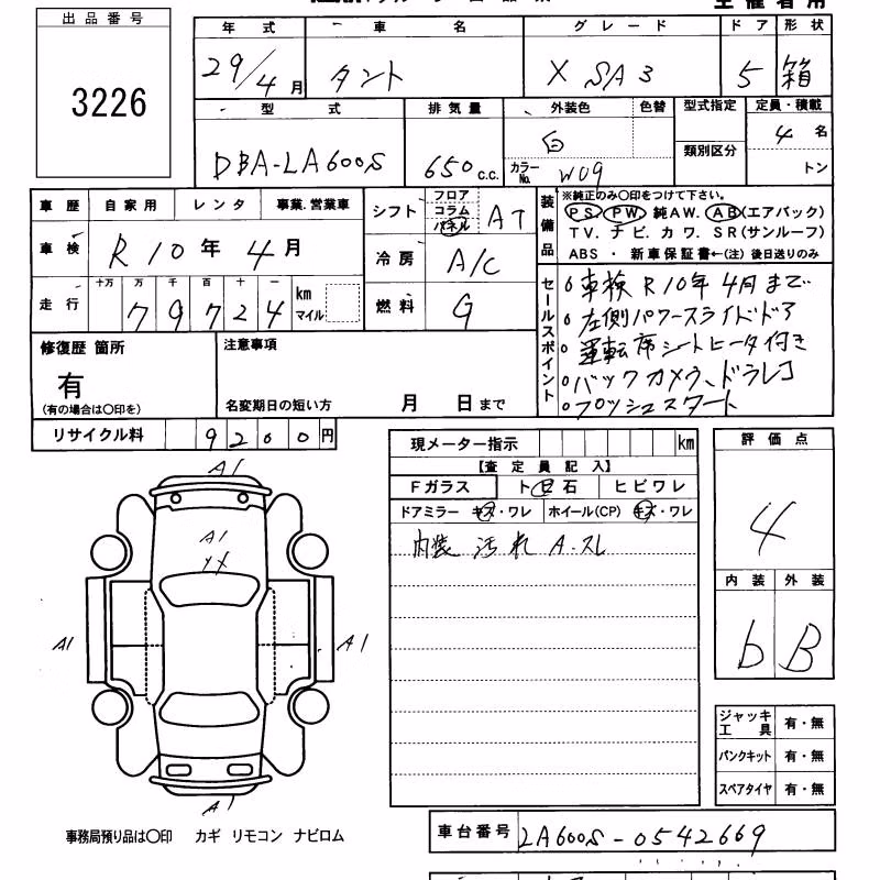 DAIHATSU TANTO