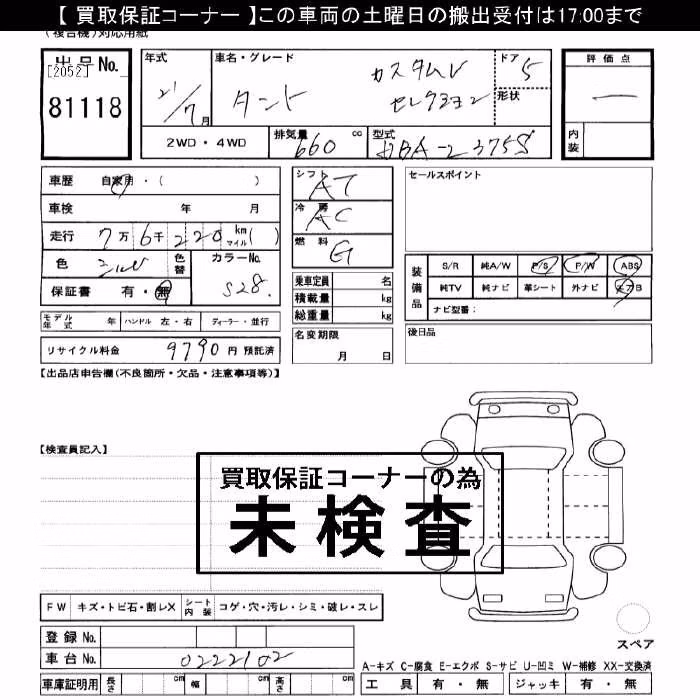DAIHATSU TANTO