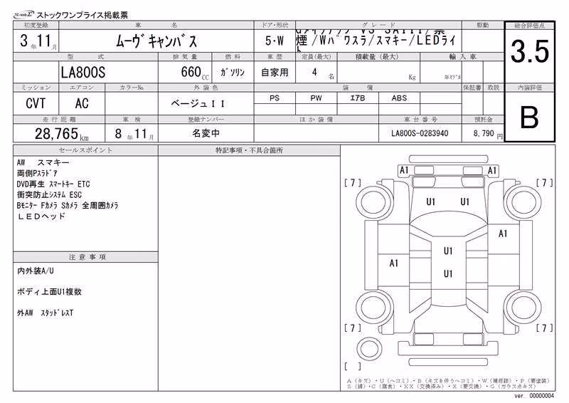 DAIHATSU MOVE CANBUS