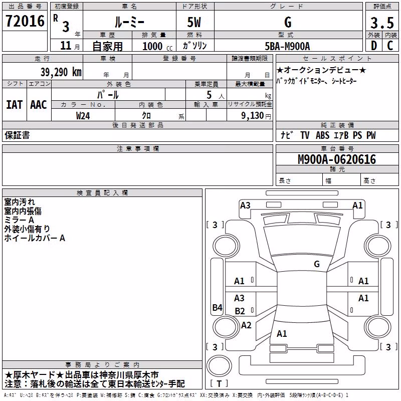 TOYOTA ROOMY