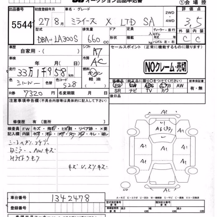 DAIHATSU MIRA E:S