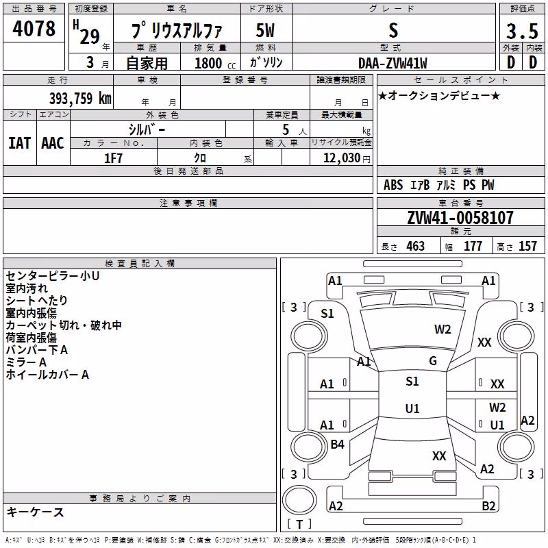 TOYOTA PRIUS ALPHA