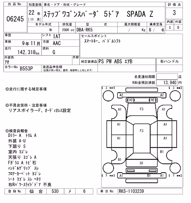 HONDA STEPWGN