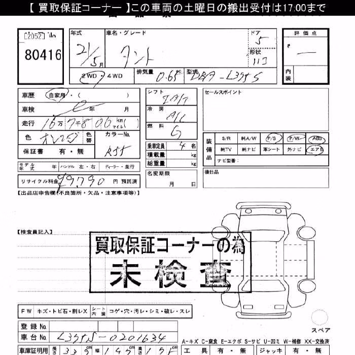 DAIHATSU TANTO