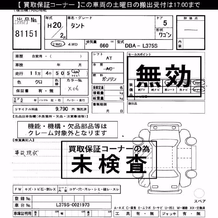 DAIHATSU TANTO