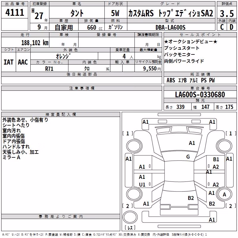 DAIHATSU TANTO