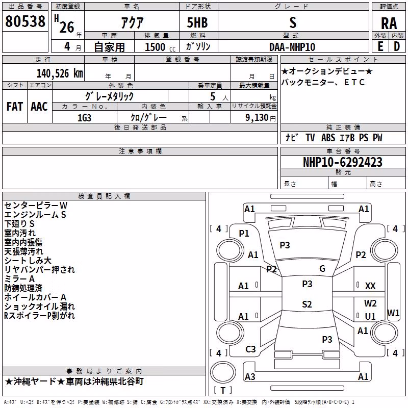 TOYOTA AQUA