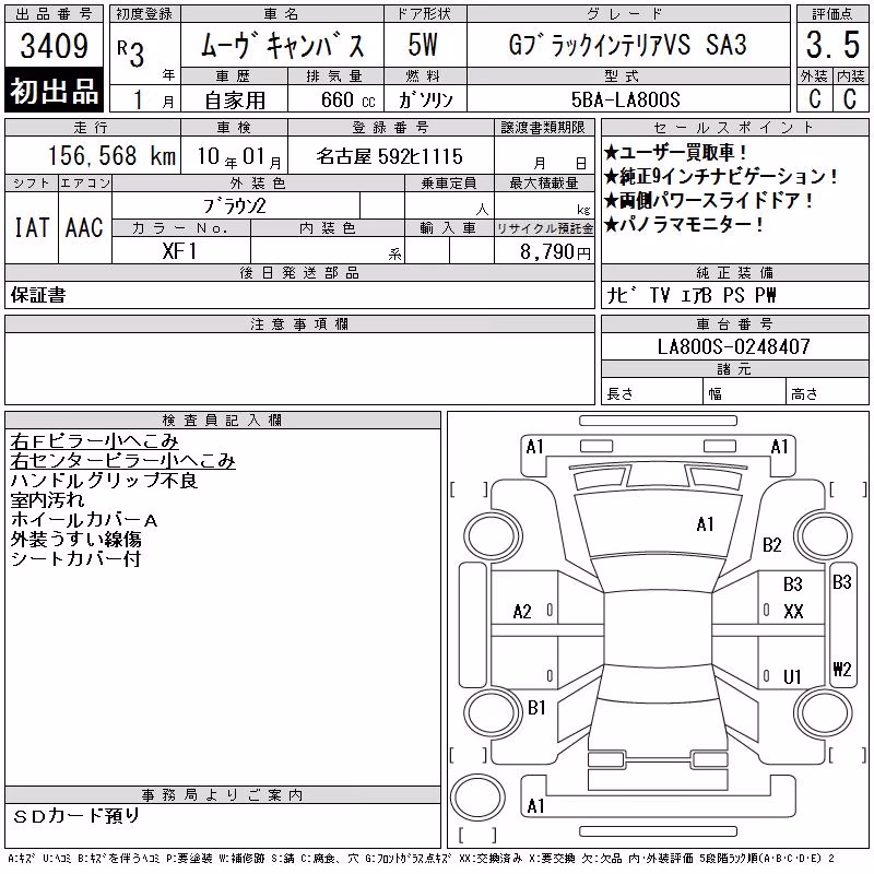 DAIHATSU MOVE CANBUS