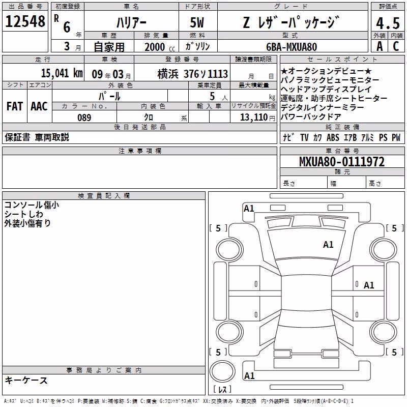 TOYOTA HARRIER