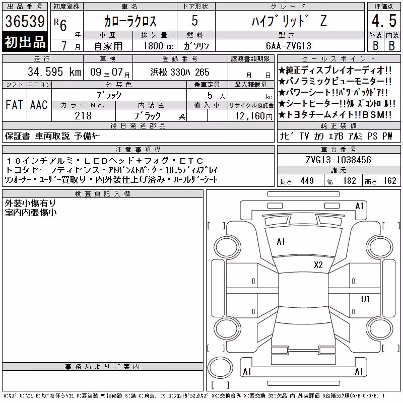 TOYOTA COROLLA CROSS