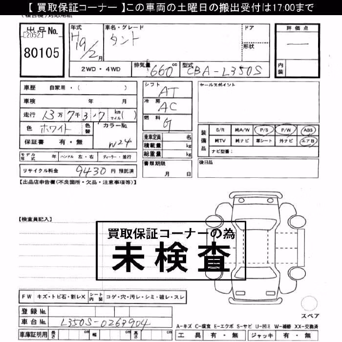 DAIHATSU TANTO