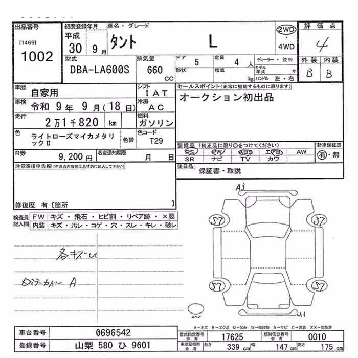 DAIHATSU TANTO