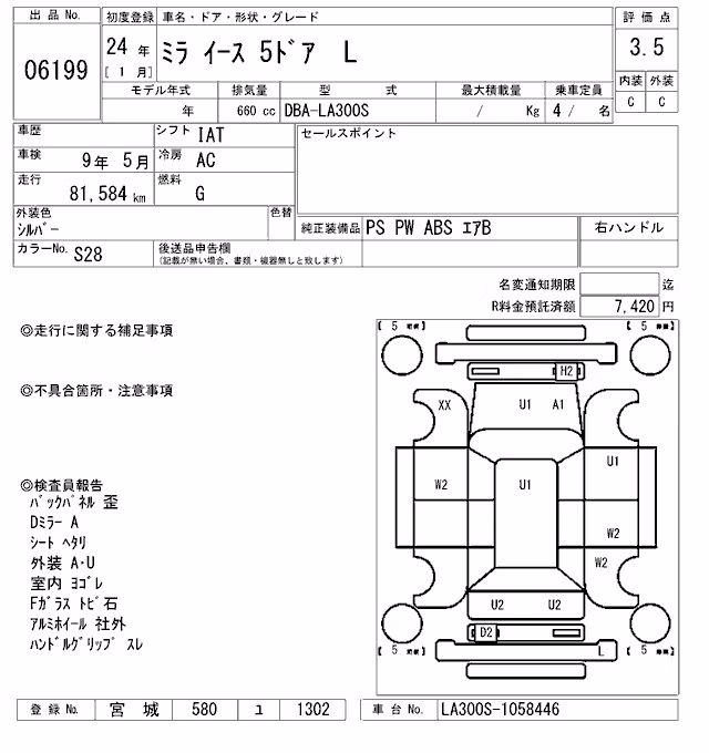 DAIHATSU MIRA E:S