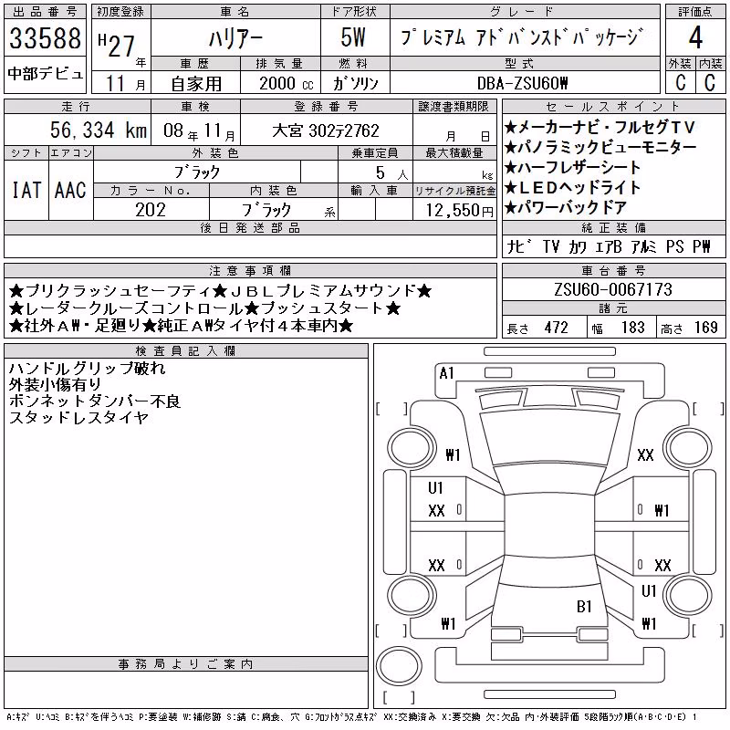 TOYOTA HARRIER