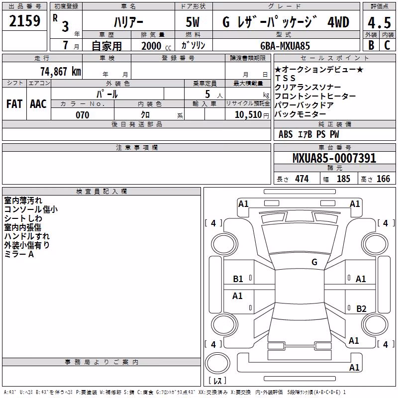 TOYOTA HARRIER