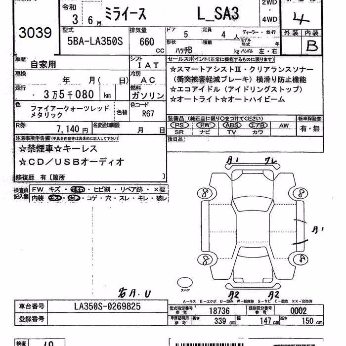DAIHATSU MIRA E:S