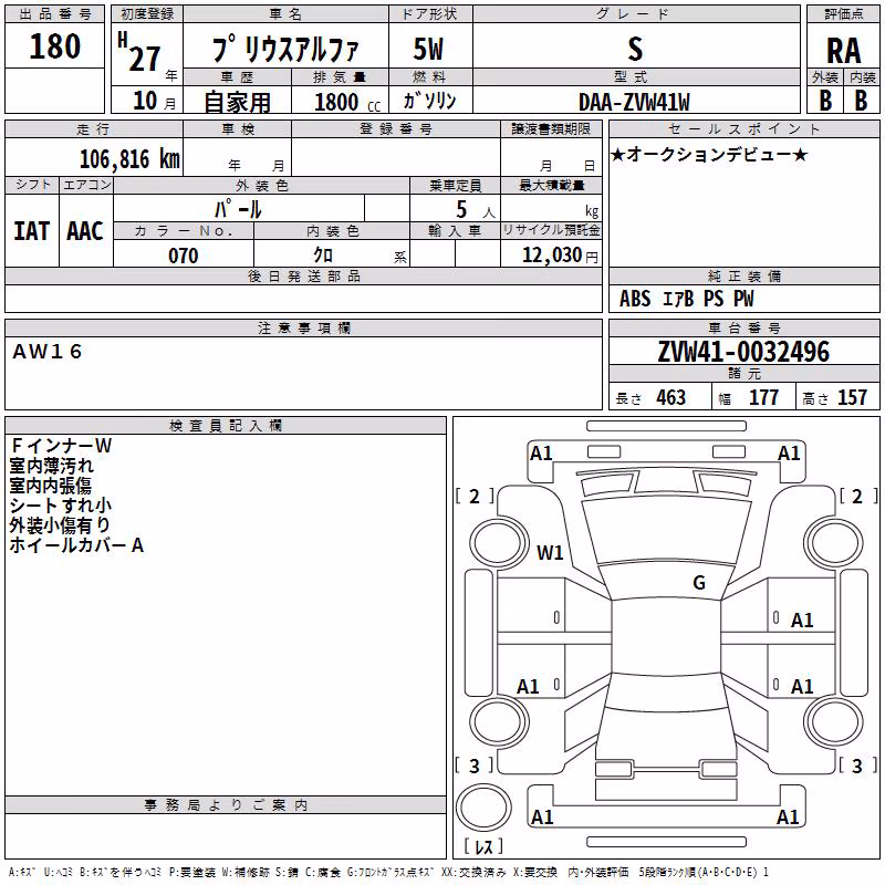TOYOTA PRIUS ALPHA