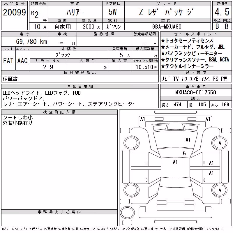 TOYOTA HARRIER