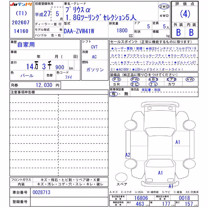 TOYOTA PRIUS ALPHA