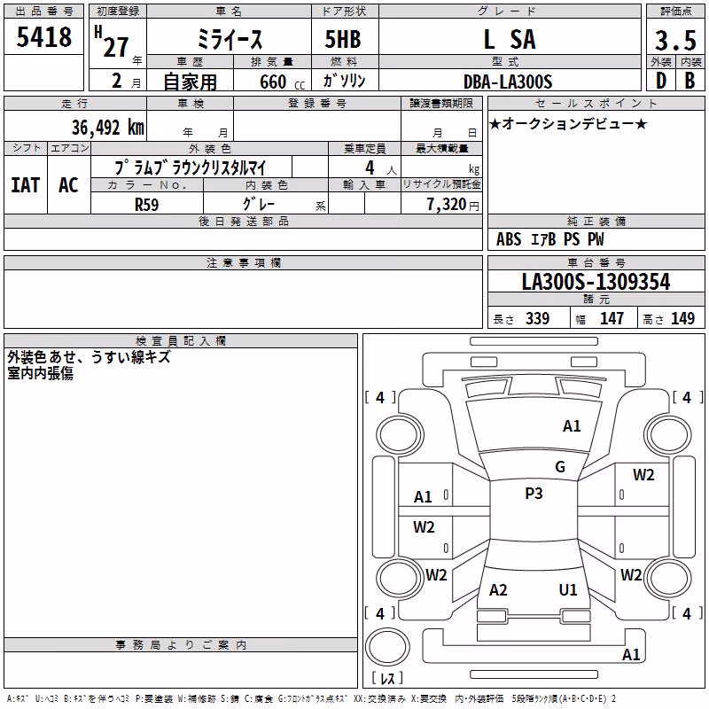 DAIHATSU MIRA E:S