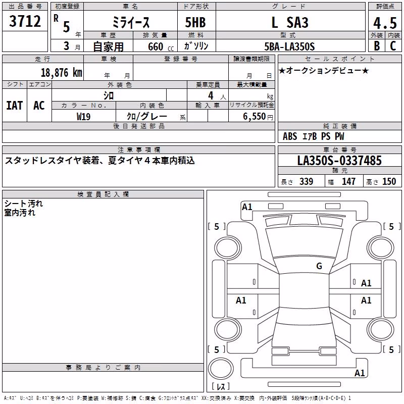 DAIHATSU MIRA E:S