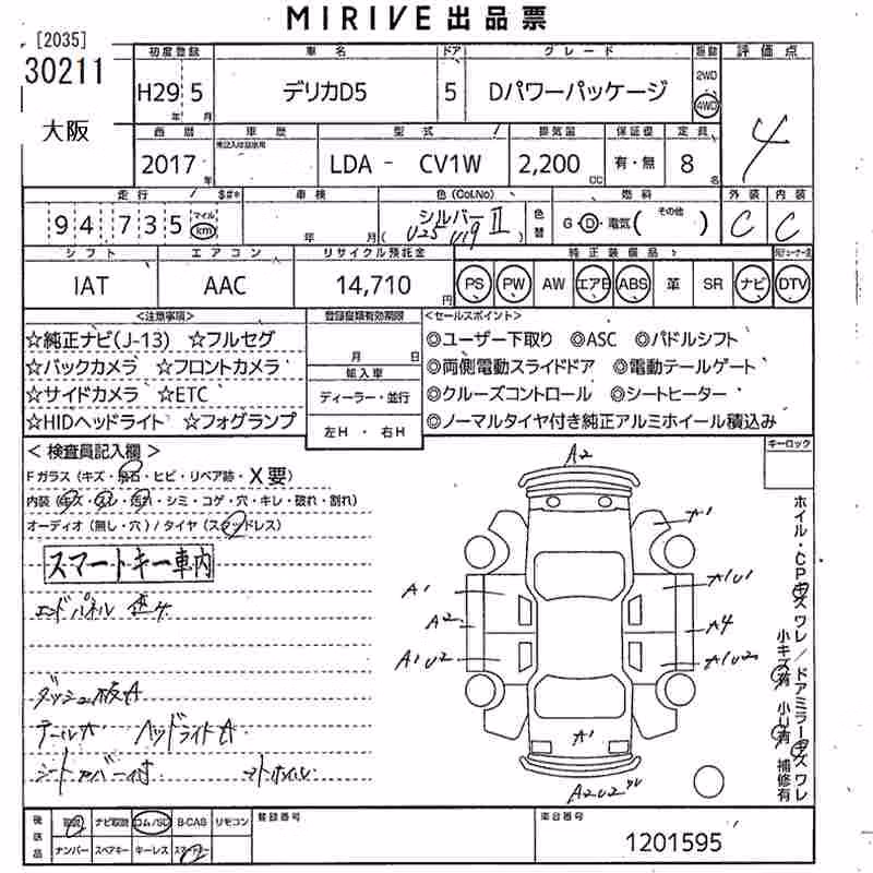 MITSUBISHI DELICA D:5