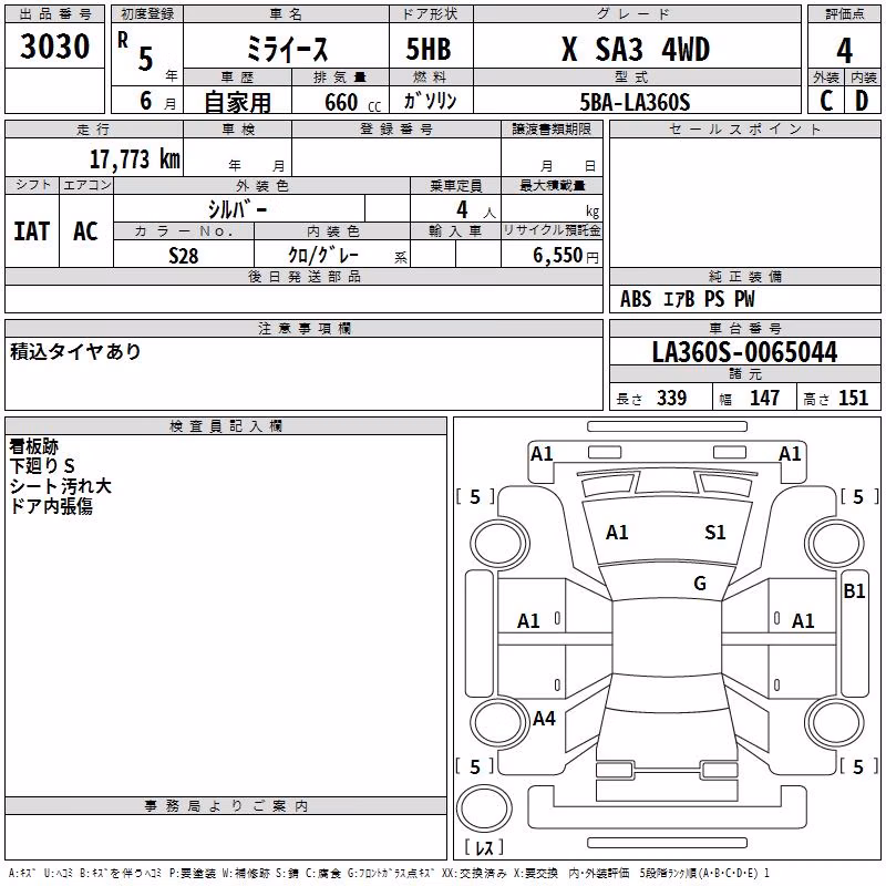 DAIHATSU MIRA E:S