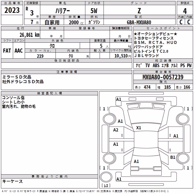 TOYOTA HARRIER