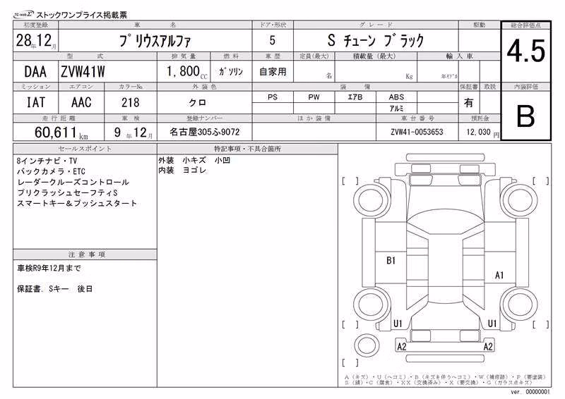 TOYOTA PRIUS ALPHA