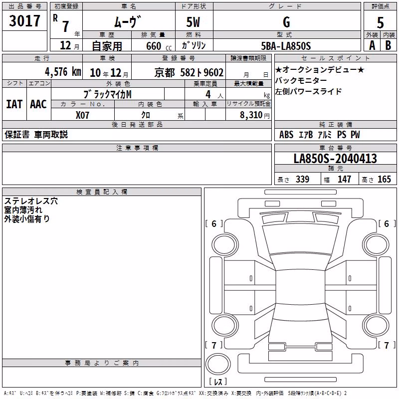 DAIHATSU MOVE