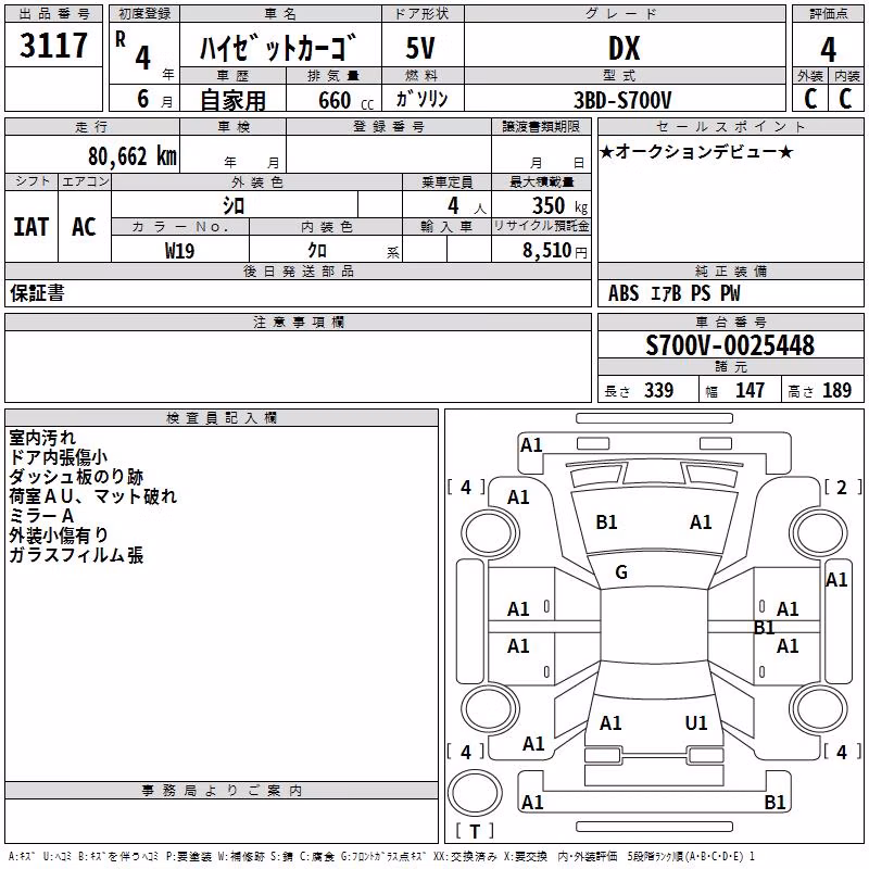 DAIHATSU ATRAI