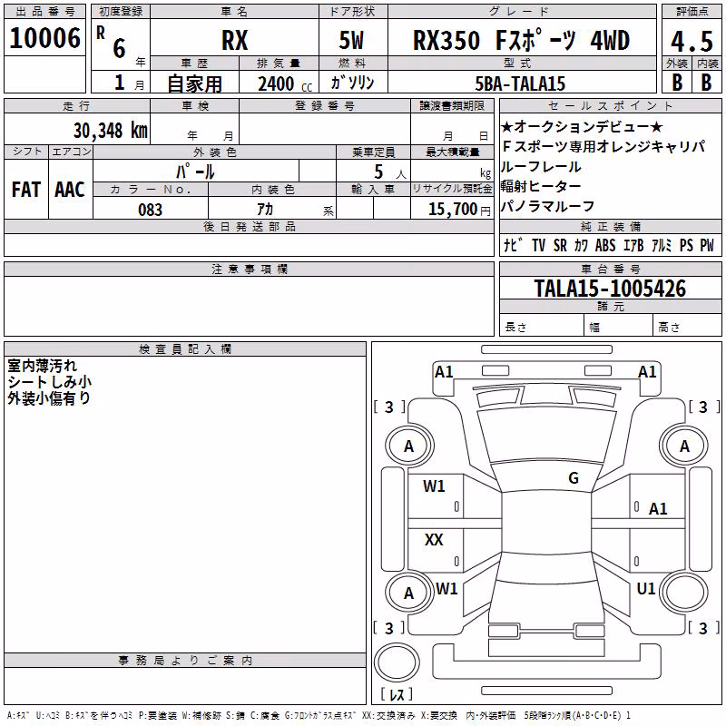 LEXUS RX350