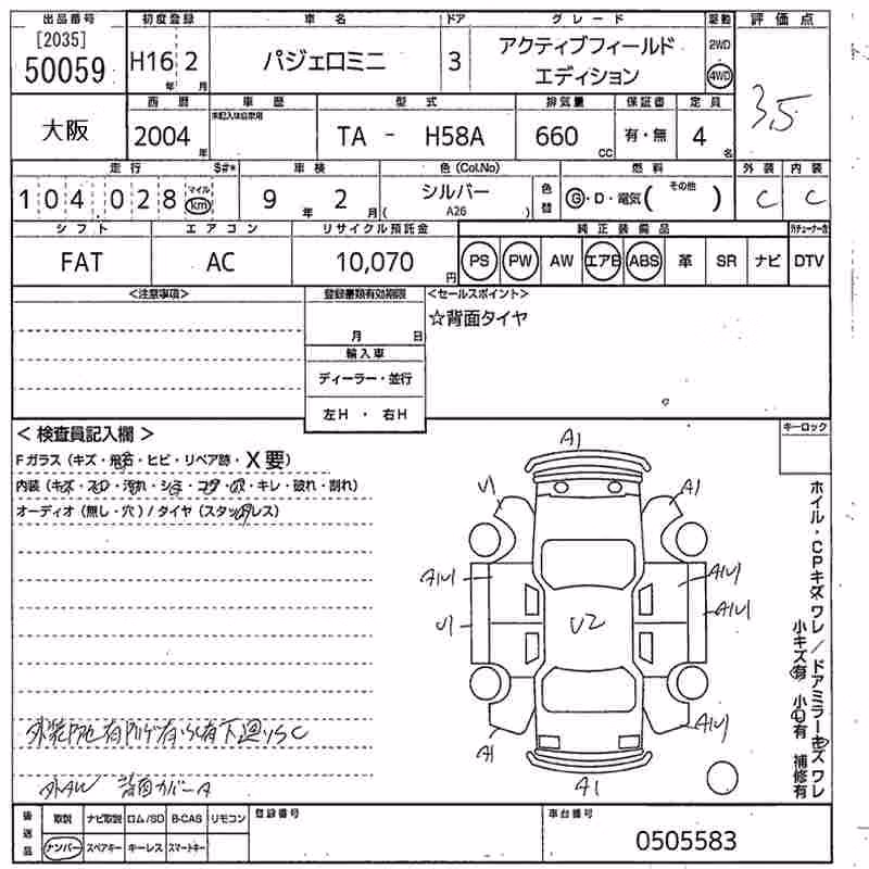 MITSUBISHI PAJERO MINI