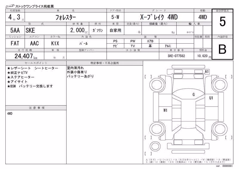 SUBARU FORESTER
